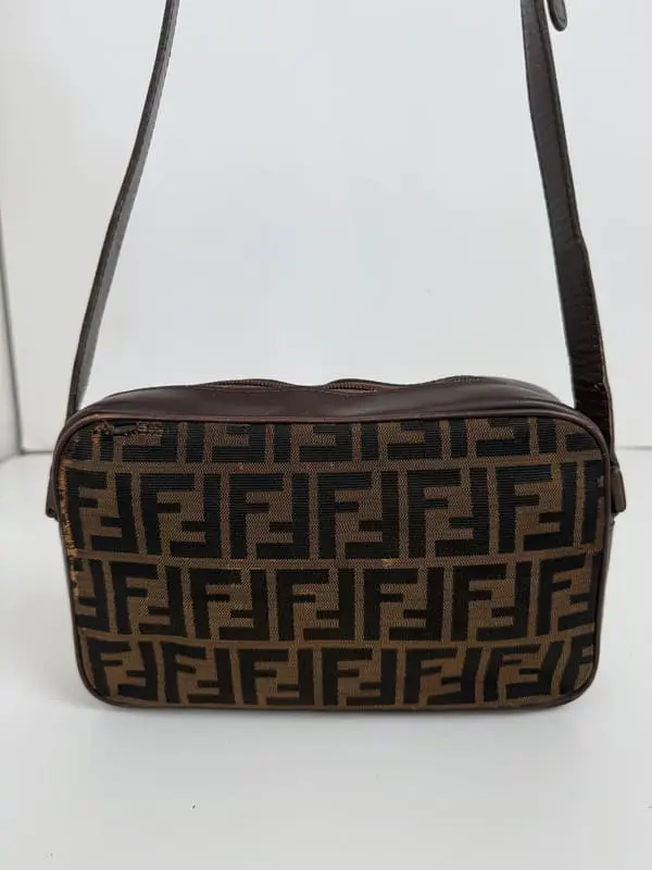 Fendi Zucca skuldertaske